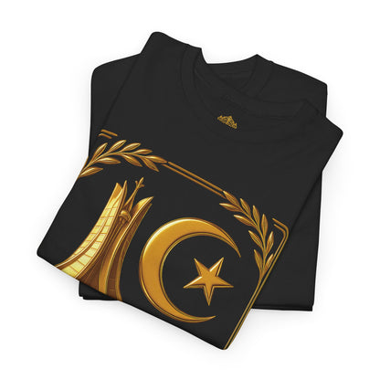 Algeria Gold Emblem Unisex T-Shirt
