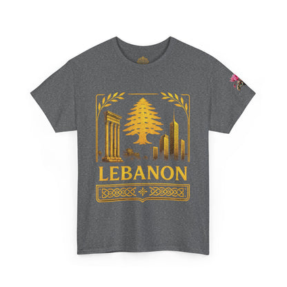 Lebanon Gold Emblem Unisex T-Shirt