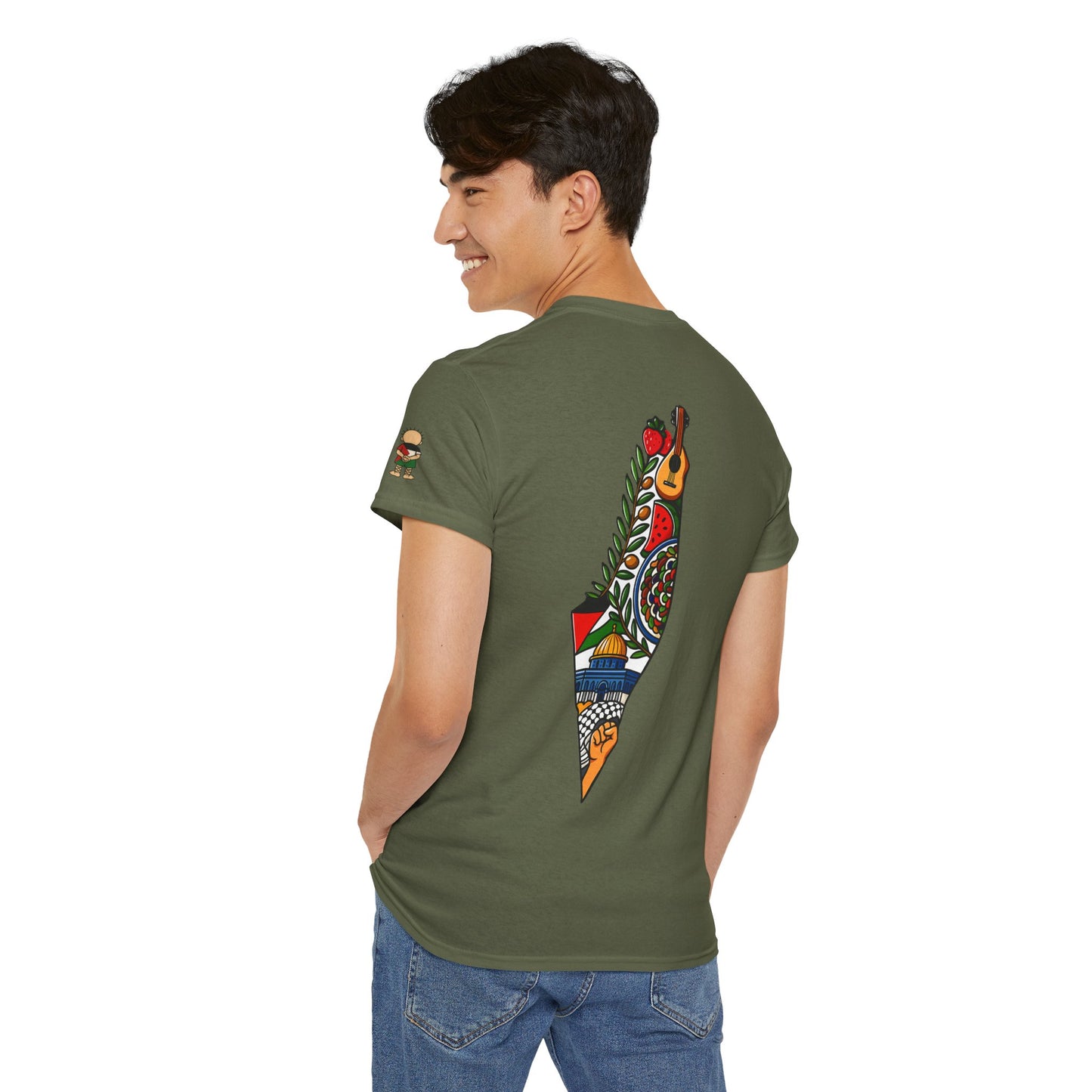 Al Awda Unisex Heavy Cotton Tee