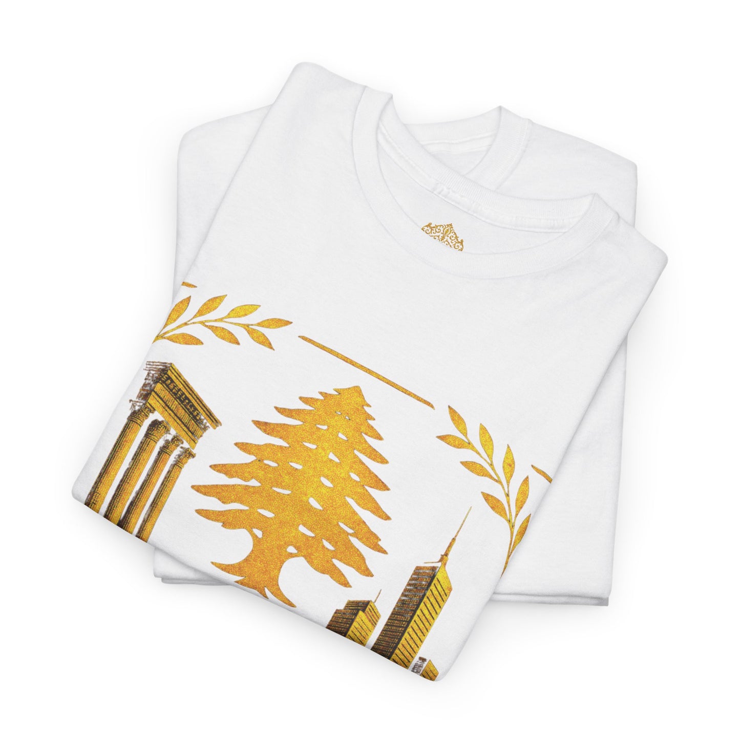 Lebanon Gold Emblem Unisex T-Shirt