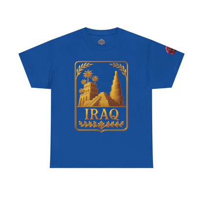 Iraq Gold Emblem Unisex T-Shirt