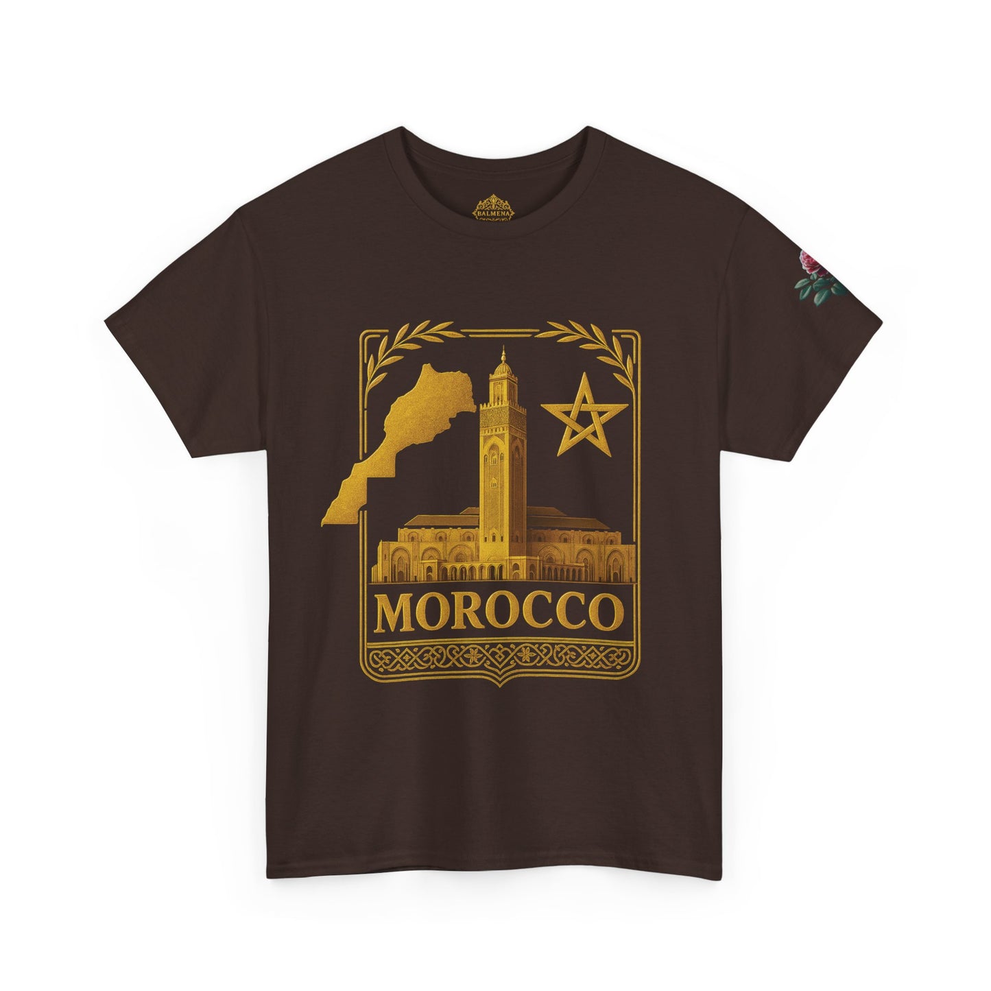 Morocco Gold Emblem Unisex T-Shirt