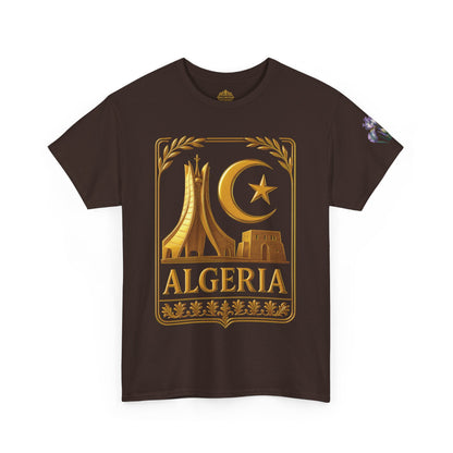 Algeria Gold Emblem Unisex T-Shirt