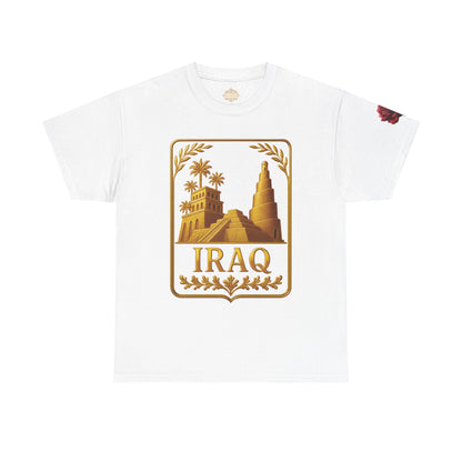 Iraq Gold Emblem Unisex T-Shirt