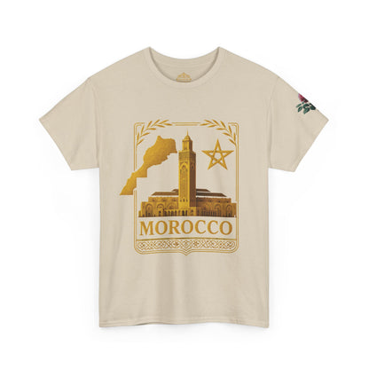 Morocco Gold Emblem Unisex T-Shirt