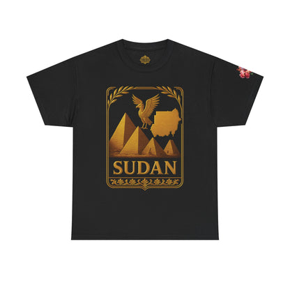 Sudan Gold Emblem Unisex T-Shirt