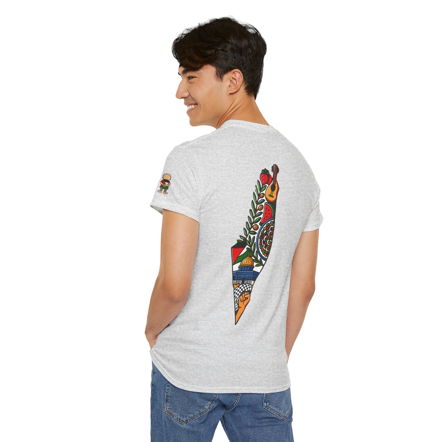 Al Awda Unisex Heavy Cotton Tee