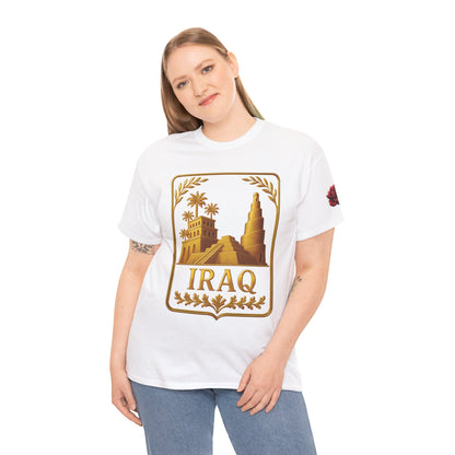 Iraq Gold Emblem Unisex T-Shirt