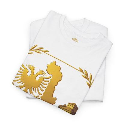 Albania Gold Emblem Unisex T-Shirt