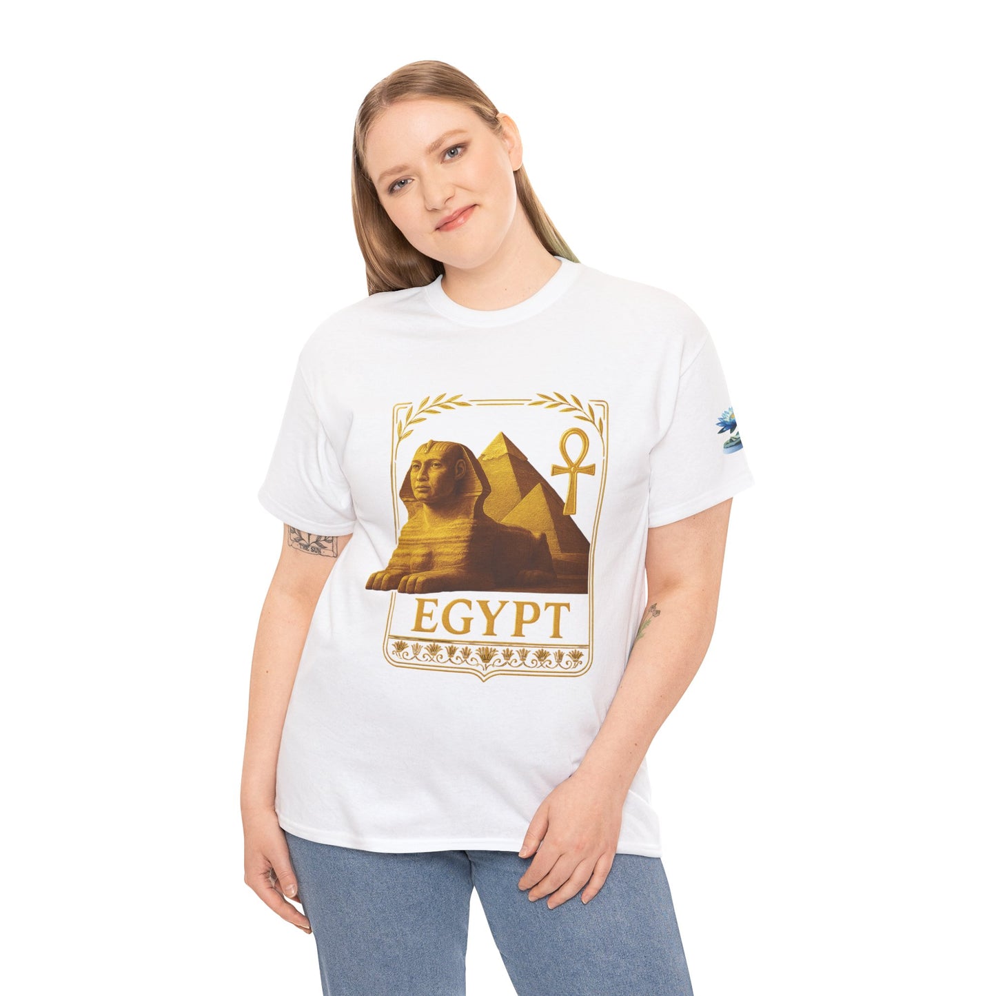 EGYPT Gold Emblem Unisex T-Shirt