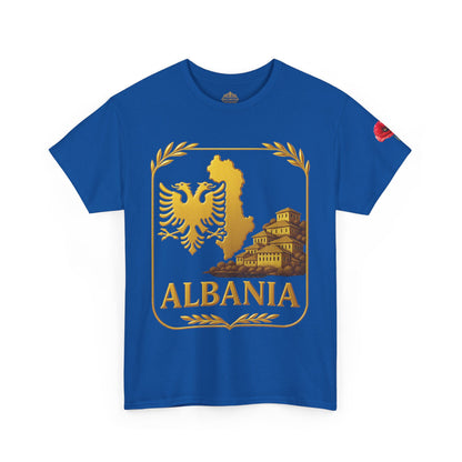 Albania Gold Emblem Unisex T-Shirt