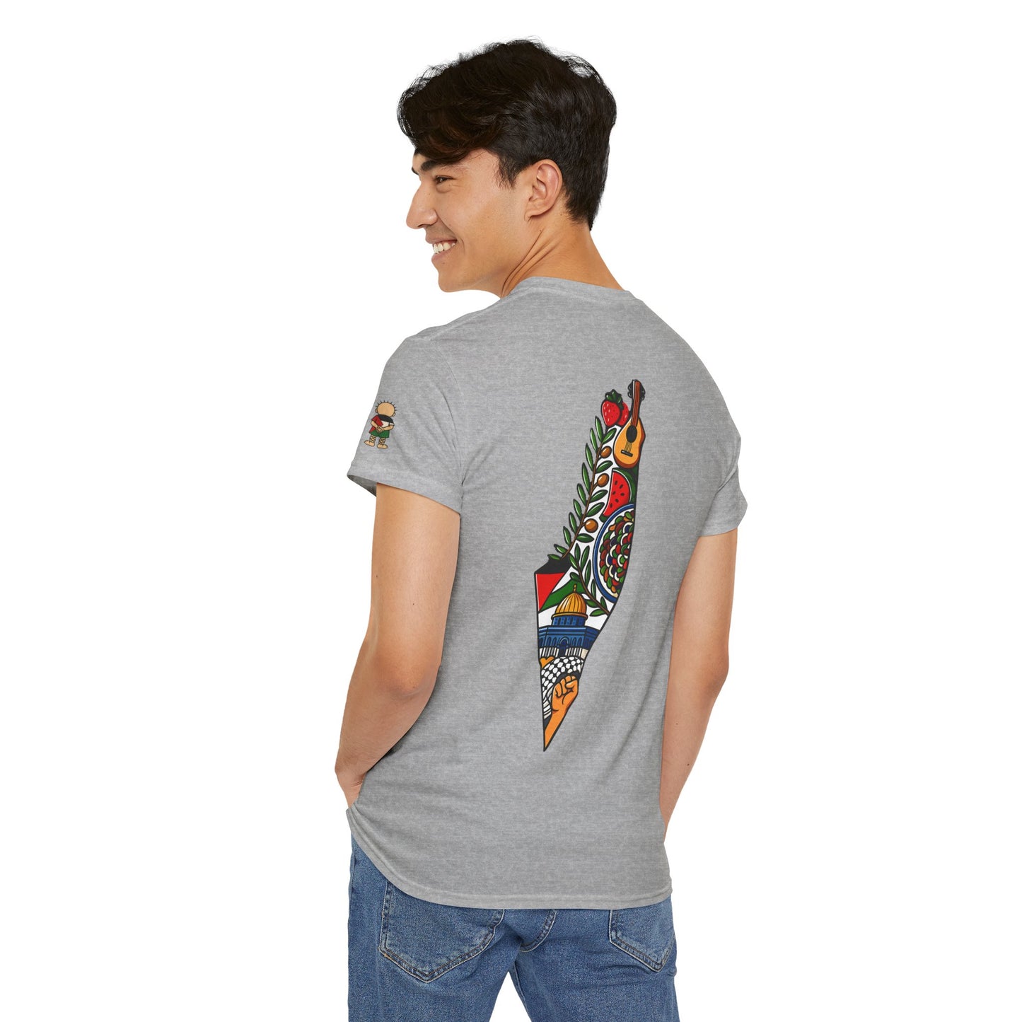 Al Awda Unisex Heavy Cotton Tee