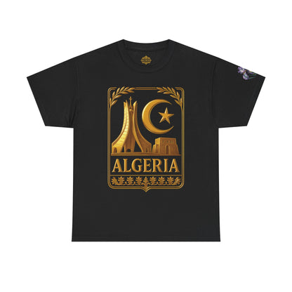 Algeria Gold Emblem Unisex T-Shirt