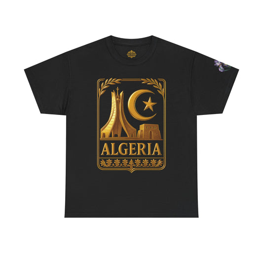 Algeria Gold Emblem Unisex T-Shirt