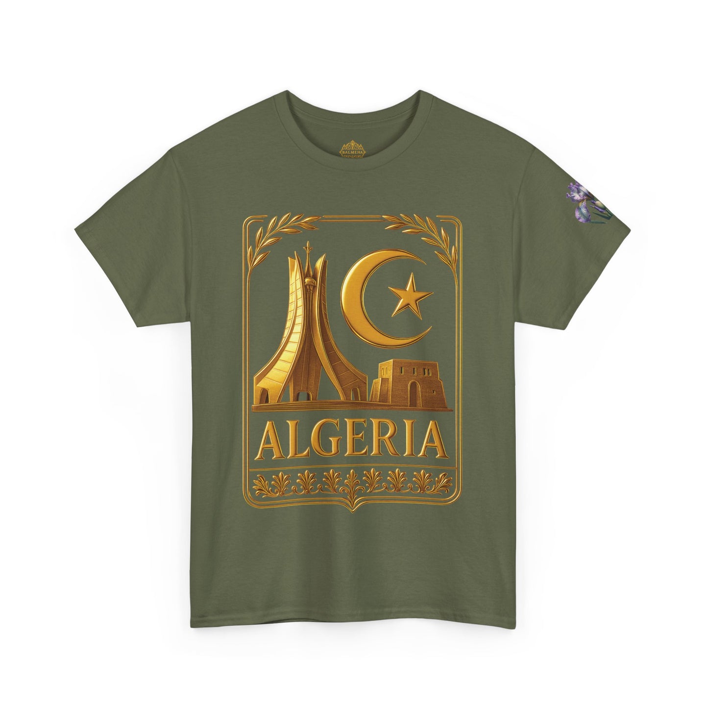 Algeria Gold Emblem Unisex T-Shirt