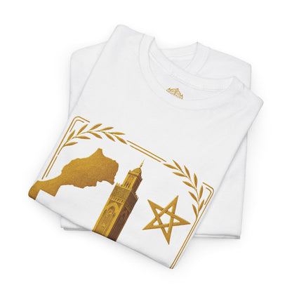 Morocco Gold Emblem Unisex T-Shirt