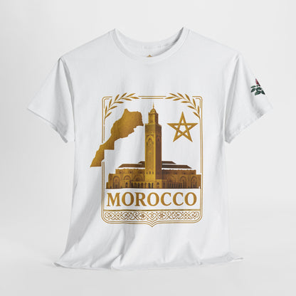 Morocco Gold Emblem Unisex T-Shirt