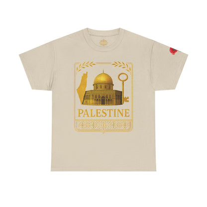 Palestine Gold Emblem Unisex T-Shirt