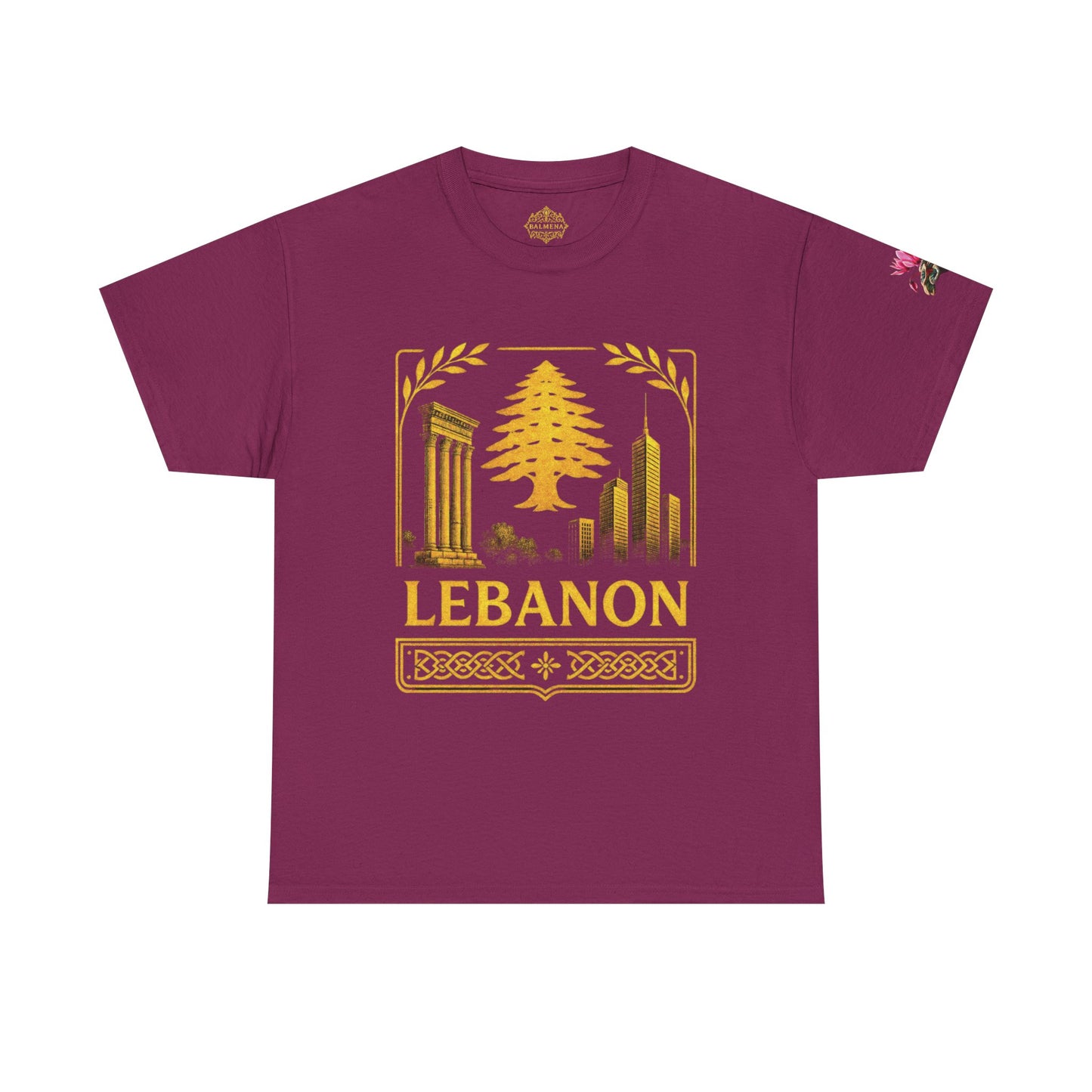 Lebanon Gold Emblem Unisex T-Shirt