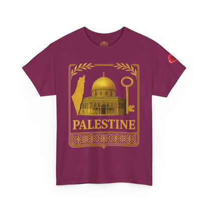 Palestine Gold Emblem Unisex T-Shirt