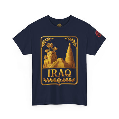 Iraq Gold Emblem Unisex T-Shirt