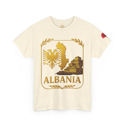 Albania Gold Emblem Unisex T-Shirt