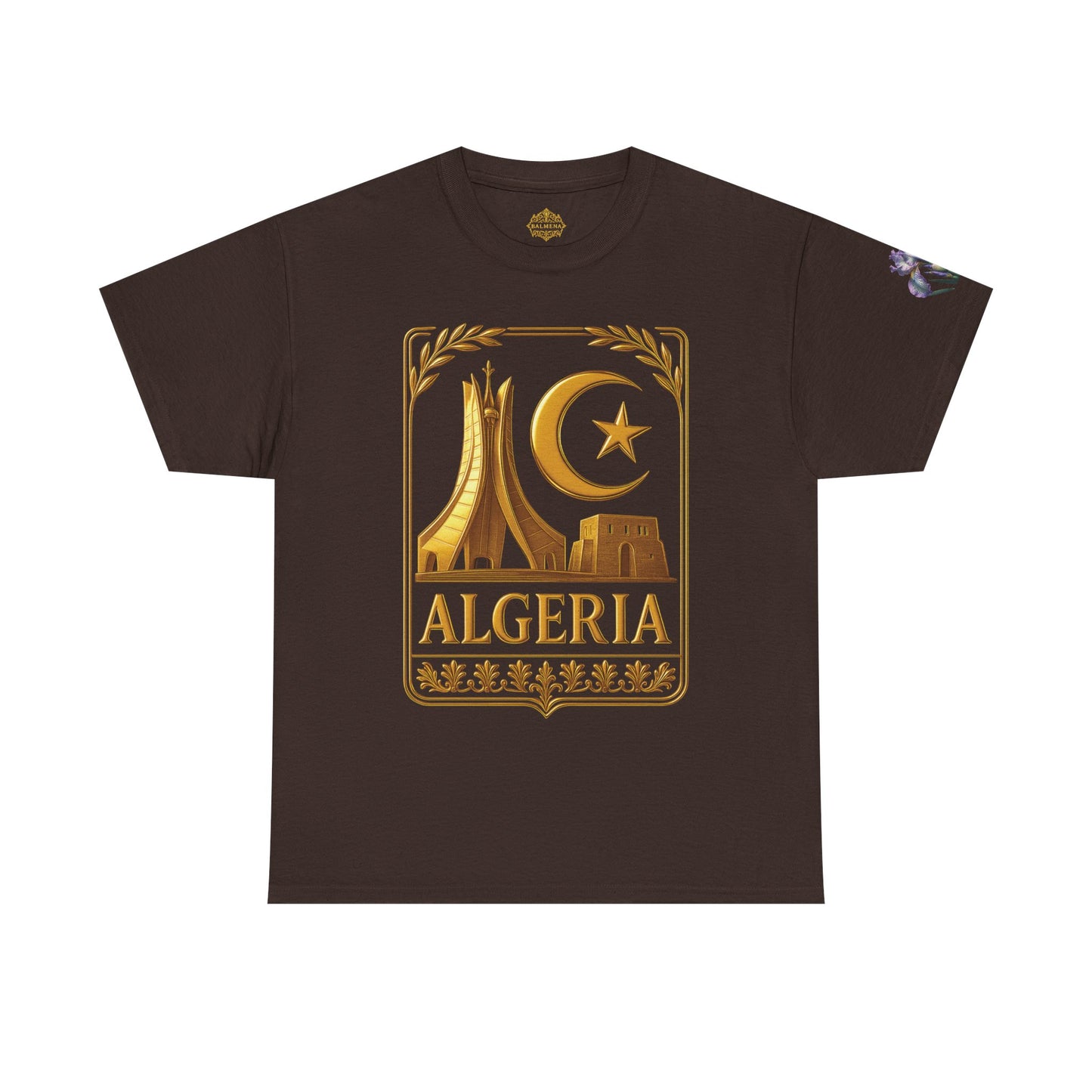 Algeria Gold Emblem Unisex T-Shirt