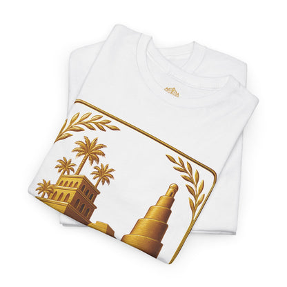 Iraq Gold Emblem Unisex T-Shirt