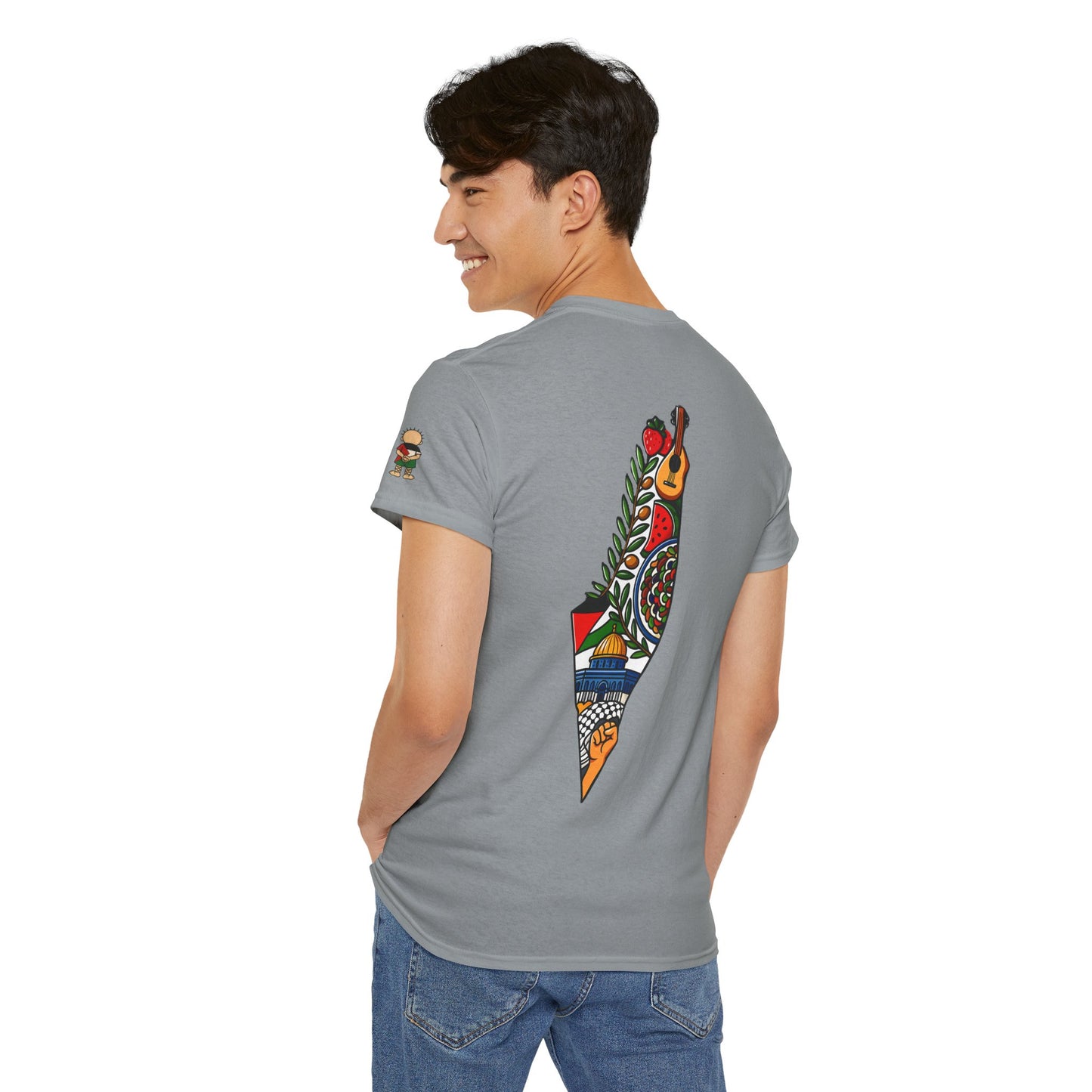 Al Awda Unisex Heavy Cotton Tee