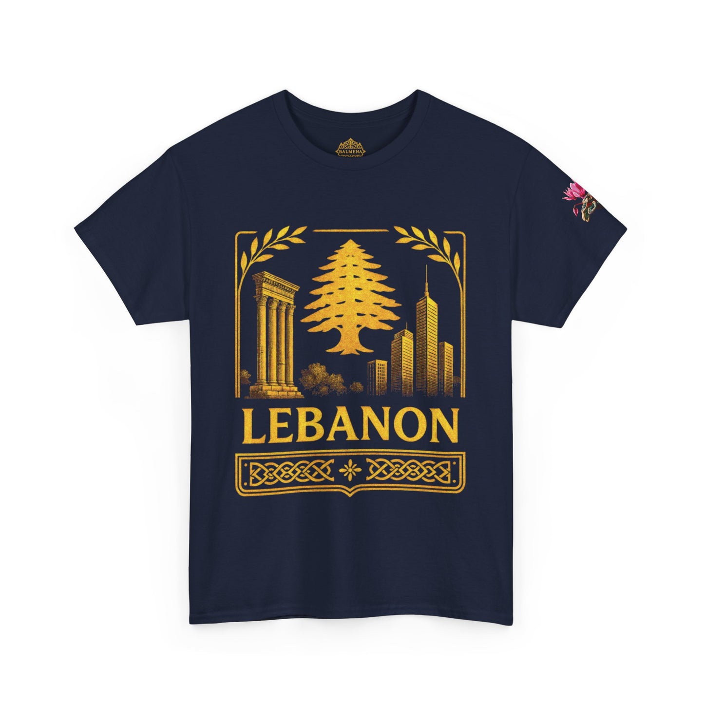 Lebanon Gold Emblem Unisex T-Shirt