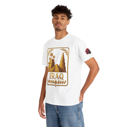 Iraq Gold Emblem Unisex T-Shirt