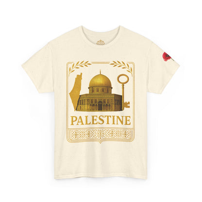 Palestine Gold Emblem Unisex T-Shirt