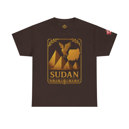 Sudan Gold Emblem Unisex T-Shirt