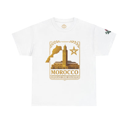 Morocco Gold Emblem Unisex T-Shirt
