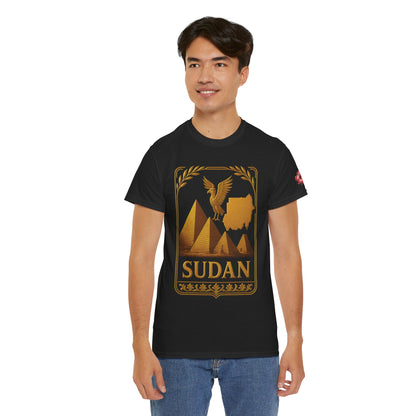 Sudan Gold Emblem Unisex T-Shirt