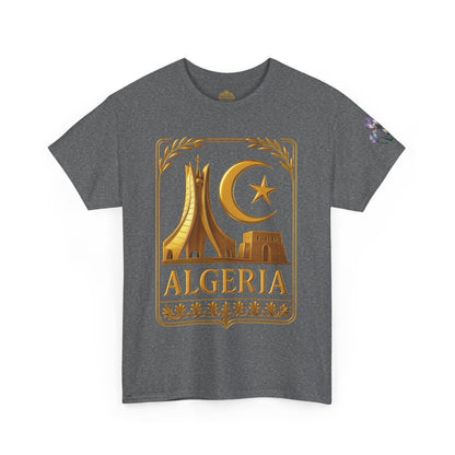 Algeria Gold Emblem Unisex T-Shirt