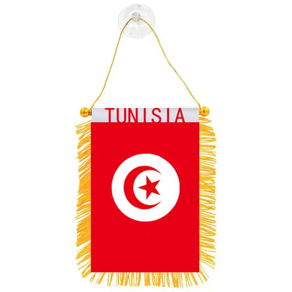 Tunisia Car Flag