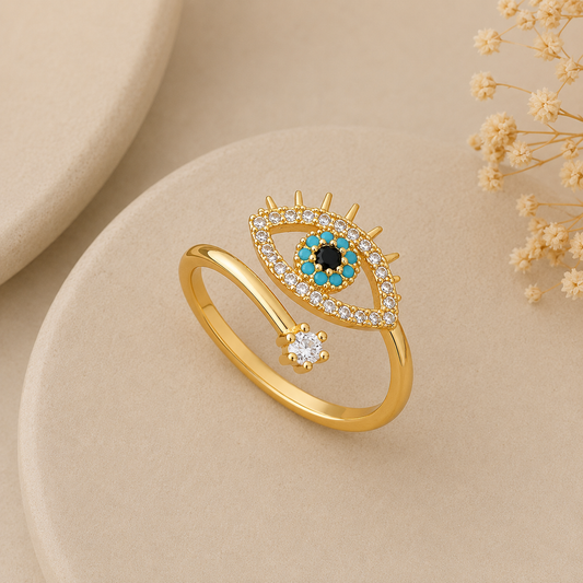 Turkish Evil Eye Rings