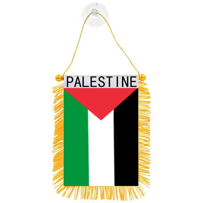 Palestine Car Flag