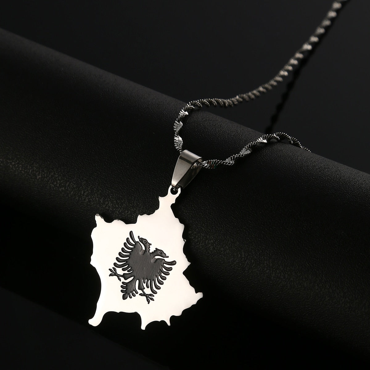 Kosovo Map Necklaces