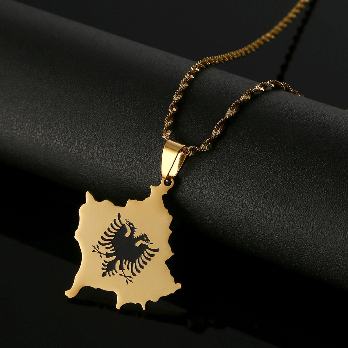 Kosovo Map Necklaces