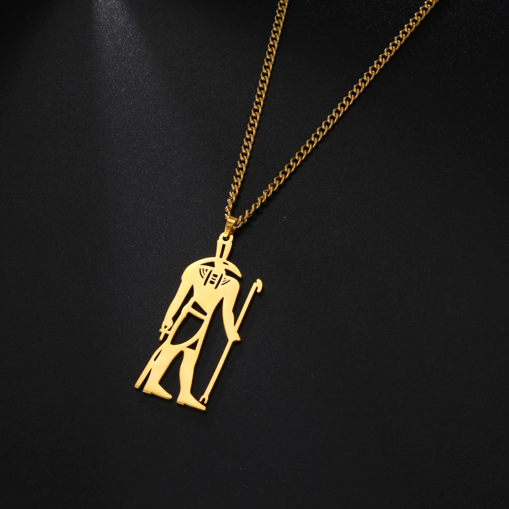 Egyptian Horus Anubis Necklace