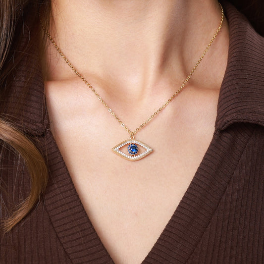 Turkish Evil Eye Necklace