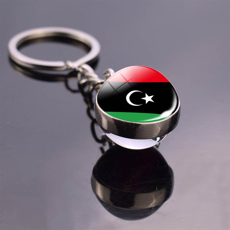 Libya Keychain